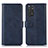 Leather Case Stands Flip Cover Holder D03Y for Xiaomi Redmi Note 11 4G (2022)