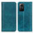 Leather Case Stands Flip Cover Holder D03Y for Xiaomi Redmi Note 12S Green