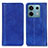 Leather Case Stands Flip Cover Holder D03Y for Xiaomi Redmi Note 13 Pro 5G Blue