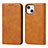 Leather Case Stands Flip Cover Holder D04T for Apple iPhone 14