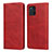 Leather Case Stands Flip Cover Holder D04T for Oppo Find X3 5G Red