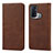 Leather Case Stands Flip Cover Holder D04T for Oppo Reno5 A