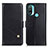 Leather Case Stands Flip Cover Holder D04Y for Motorola Moto E30