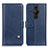 Leather Case Stands Flip Cover Holder D04Y for Sony Xperia PRO-I Blue