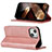 Leather Case Stands Flip Cover Holder D05T for Apple iPhone 13