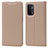 Leather Case Stands Flip Cover Holder D05T for Oppo A54 5G