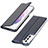 Leather Case Stands Flip Cover Holder D05T for Samsung Galaxy S22 Plus 5G