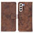 Leather Case Stands Flip Cover Holder D05Y for Samsung Galaxy S21 FE 5G