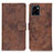 Leather Case Stands Flip Cover Holder D05Y for Vivo Y32t