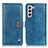 Leather Case Stands Flip Cover Holder D06Y for Samsung Galaxy S21 5G