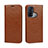 Leather Case Stands Flip Cover Holder D07T for Oppo Reno5 A