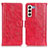 Leather Case Stands Flip Cover Holder D07Y for Samsung Galaxy S21 FE 5G