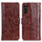 Leather Case Stands Flip Cover Holder D07Y for Sony Xperia 10 III