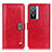 Leather Case Stands Flip Cover Holder D07Y for Vivo Y74s 5G Red