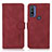 Leather Case Stands Flip Cover Holder D08Y for Motorola Moto G Pure