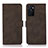 Leather Case Stands Flip Cover Holder D08Y for Oppo A55S 5G