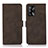 Leather Case Stands Flip Cover Holder D08Y for Oppo A74 4G