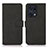 Leather Case Stands Flip Cover Holder D08Y for Oppo Find X5 Pro 5G Black