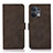 Leather Case Stands Flip Cover Holder D08Y for Oppo Reno9 5G Brown