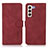 Leather Case Stands Flip Cover Holder D08Y for Samsung Galaxy S21 FE 5G