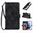 Leather Case Stands Flip Cover Holder D09T for Samsung Galaxy S21 Plus 5G