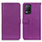 Leather Case Stands Flip Cover Holder D09Y for Realme 9 5G India Purple