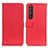 Leather Case Stands Flip Cover Holder D09Y for Sony Xperia 1 III Red