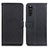 Leather Case Stands Flip Cover Holder D09Y for Sony Xperia 10 III Black