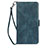 Leather Case Stands Flip Cover Holder D10T for Samsung Galaxy S21 Ultra 5G