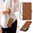 Leather Case Stands Flip Cover Holder D10T for Samsung Galaxy S22 Plus 5G