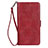 Leather Case Stands Flip Cover Holder D10T for Samsung Galaxy S23 Ultra 5G