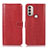 Leather Case Stands Flip Cover Holder D10Y for Motorola Moto E20