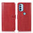 Leather Case Stands Flip Cover Holder D10Y for Motorola Moto G31