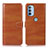 Leather Case Stands Flip Cover Holder D10Y for Motorola Moto G31