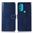 Leather Case Stands Flip Cover Holder D10Y for Motorola Moto G71 5G