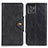 Leather Case Stands Flip Cover Holder D10Y for Motorola ThinkPhone 5G Black