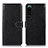 Leather Case Stands Flip Cover Holder D10Y for Sony Xperia 5 III Black