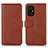 Leather Case Stands Flip Cover Holder D10Y for Xiaomi Poco M5 4G