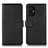 Leather Case Stands Flip Cover Holder D10Y for Xiaomi Poco M5 4G Black