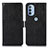 Leather Case Stands Flip Cover Holder D11Y for Motorola Moto G31