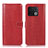 Leather Case Stands Flip Cover Holder D11Y for OnePlus 10 Pro 5G Red