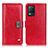 Leather Case Stands Flip Cover Holder D11Y for Realme 8s 5G Red