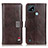 Leather Case Stands Flip Cover Holder D11Y for Realme C21