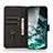 Leather Case Stands Flip Cover Holder D11Y for Samsung Galaxy M04