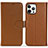 Leather Case Stands Flip Cover Holder DL1 for Apple iPhone 13 Pro