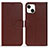 Leather Case Stands Flip Cover Holder DL1 for Apple iPhone 14 Plus