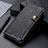 Leather Case Stands Flip Cover Holder DY01 for Motorola Moto Edge S 5G Black