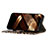 Leather Case Stands Flip Cover Holder DY01 for Nokia G310 5G Brown