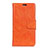 Leather Case Stands Flip Cover Holder for Alcatel 3V Orange