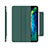 Leather Case Stands Flip Cover Holder for Apple iPad Pro 11 (2021) Green